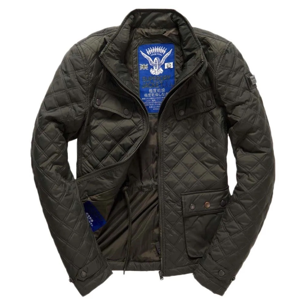 Superdry Apex Quilted Jacket - Green, medium